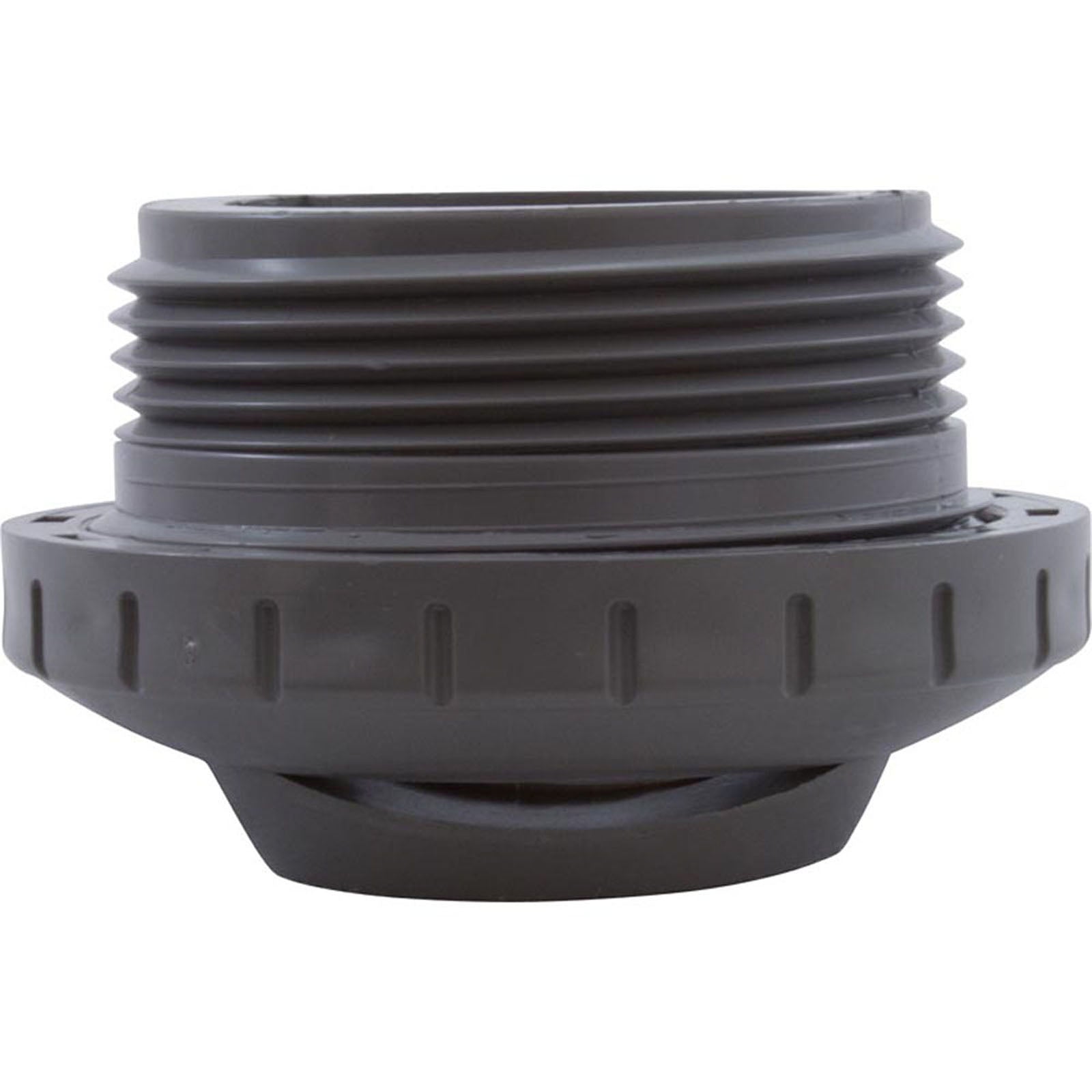 Eyeball Fitting, WW, 1-1/2"mpt, 2-3/8"fd, Slotted, Gray
