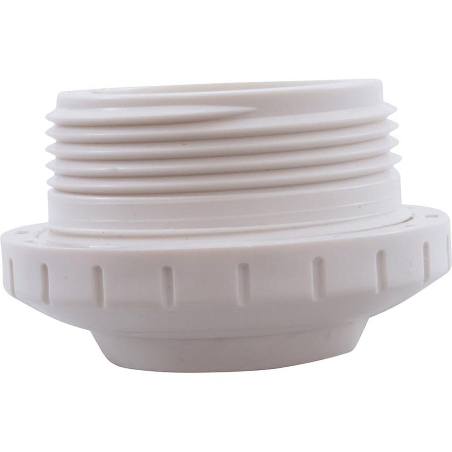 Eyeball Fitting, WW, 1-1/2"mpt, 2-3/8"fd, 3/8"Orifice, White