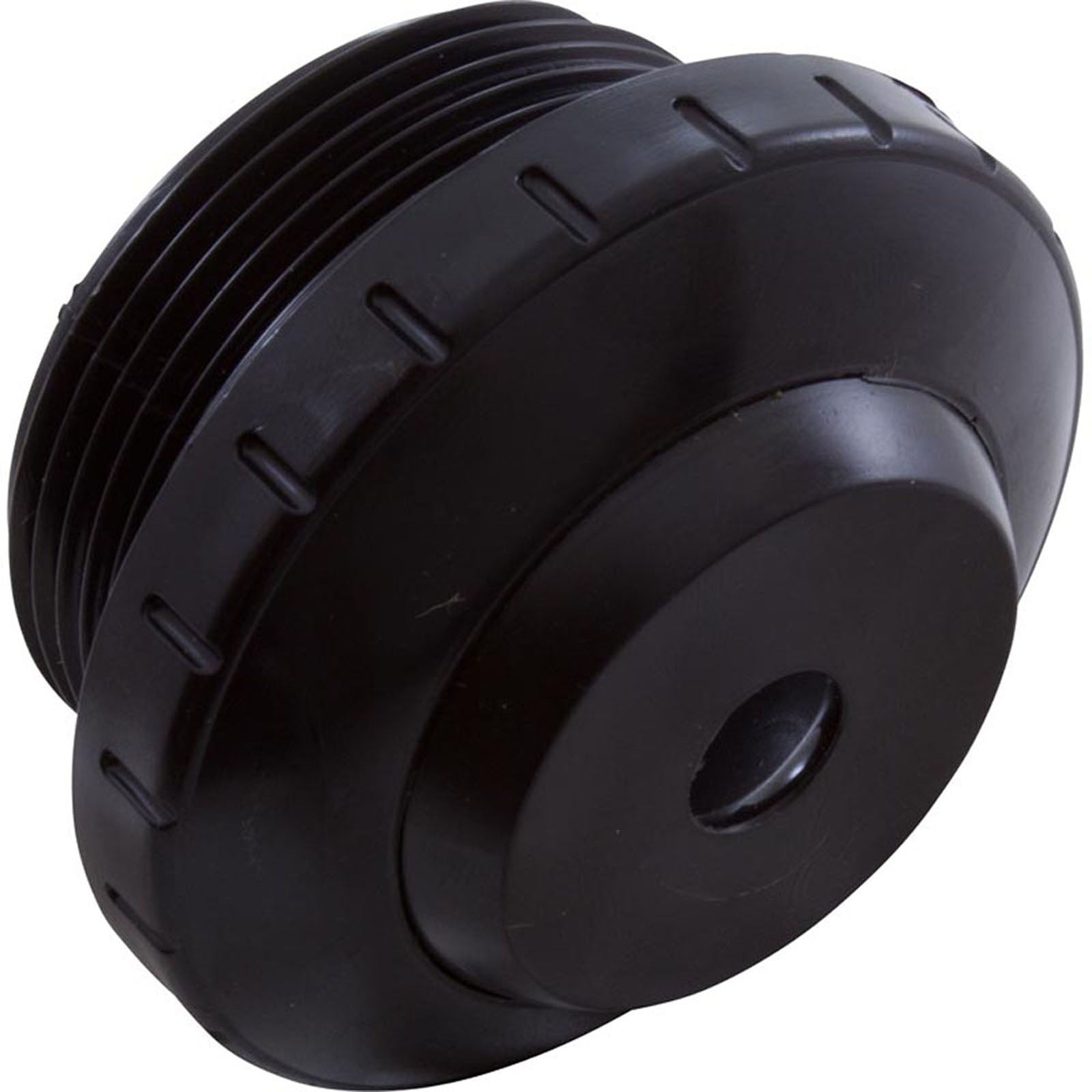 Eyeball Fitting, WW, 1-1/2"mpt, 2-3/8"fd, 3/8"Orifice, Black