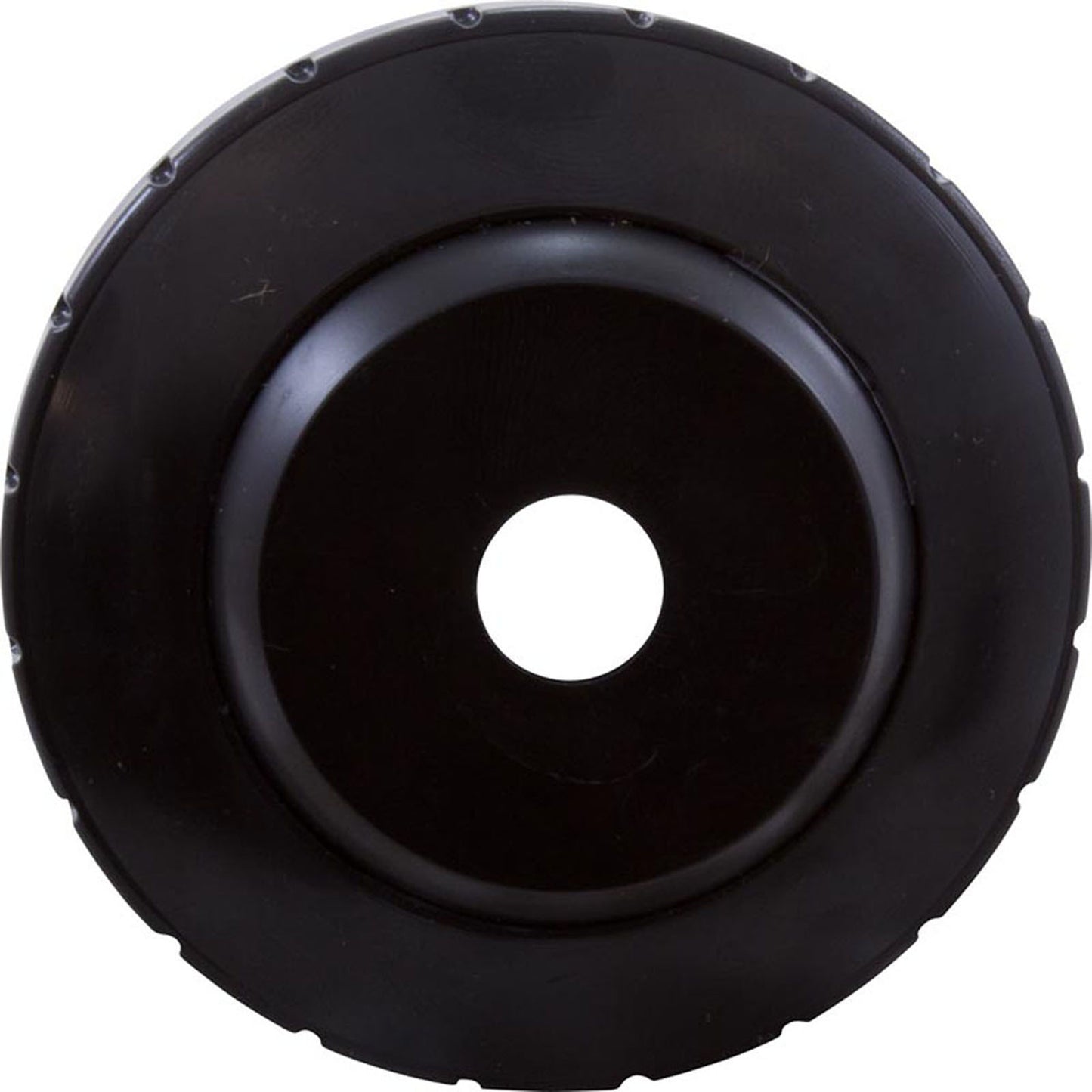 Accesorio de globo ocular, WW, 1-1/2"mpt, 2-3/8"fd, orificio de 3/8", negro