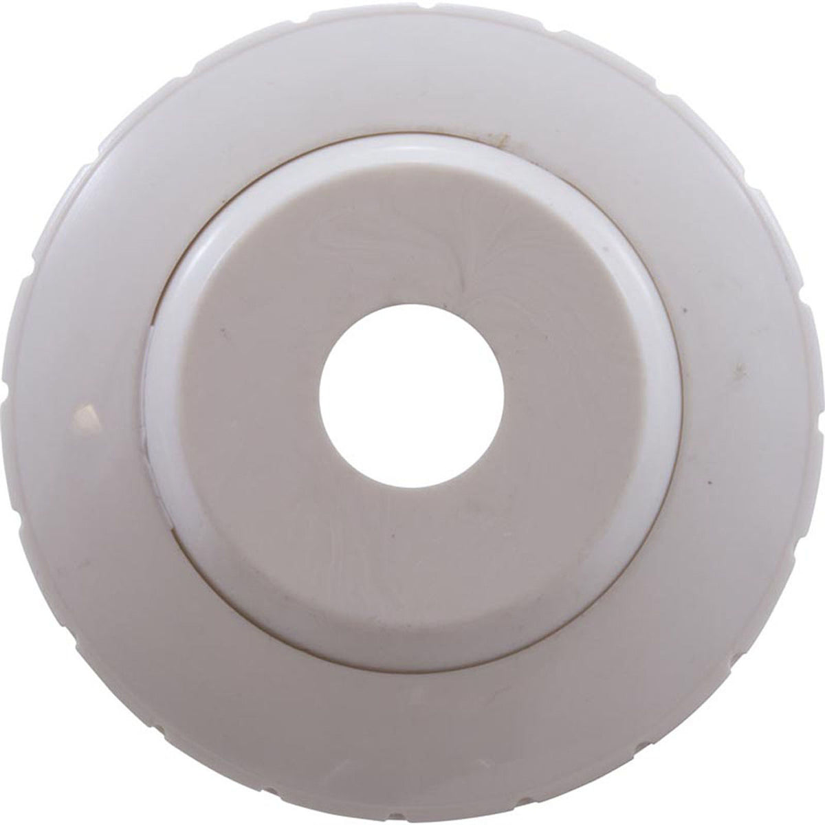 Eyeball Fitting, WW, 1-1/2"mpt, 2-3/8"fd, 1/2"Orifice, White