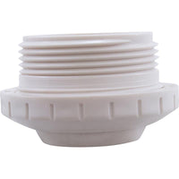 Eyeball Fitting, WW, 1-1/2"mpt, 2-3/8"fd, 1/2"Orifice, White