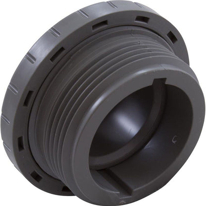 Raccord à œil, WW, 1-1/2"mpt, 2-3/8"fd, 1/2"orifice, gris