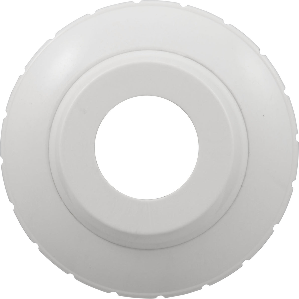 Eyeball Fitting, WW, 1-1/2"mpt, 2-3/8"fd, 3/4"Orifice, White