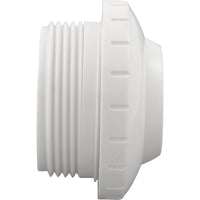 Eyeball Fitting, WW, 1-1/2"mpt, 2-3/8"fd, 3/4"Orifice, White