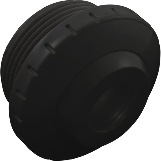 Accesorio de globo ocular, WW, 1-1/2"mpt, 2-3/8"fd, orificio de 3/4", negro