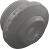 Eyeball Fitting, WW, 1-1/2"mpt, 2-3/8"fd, 3/4"Orifice, Dark Gray