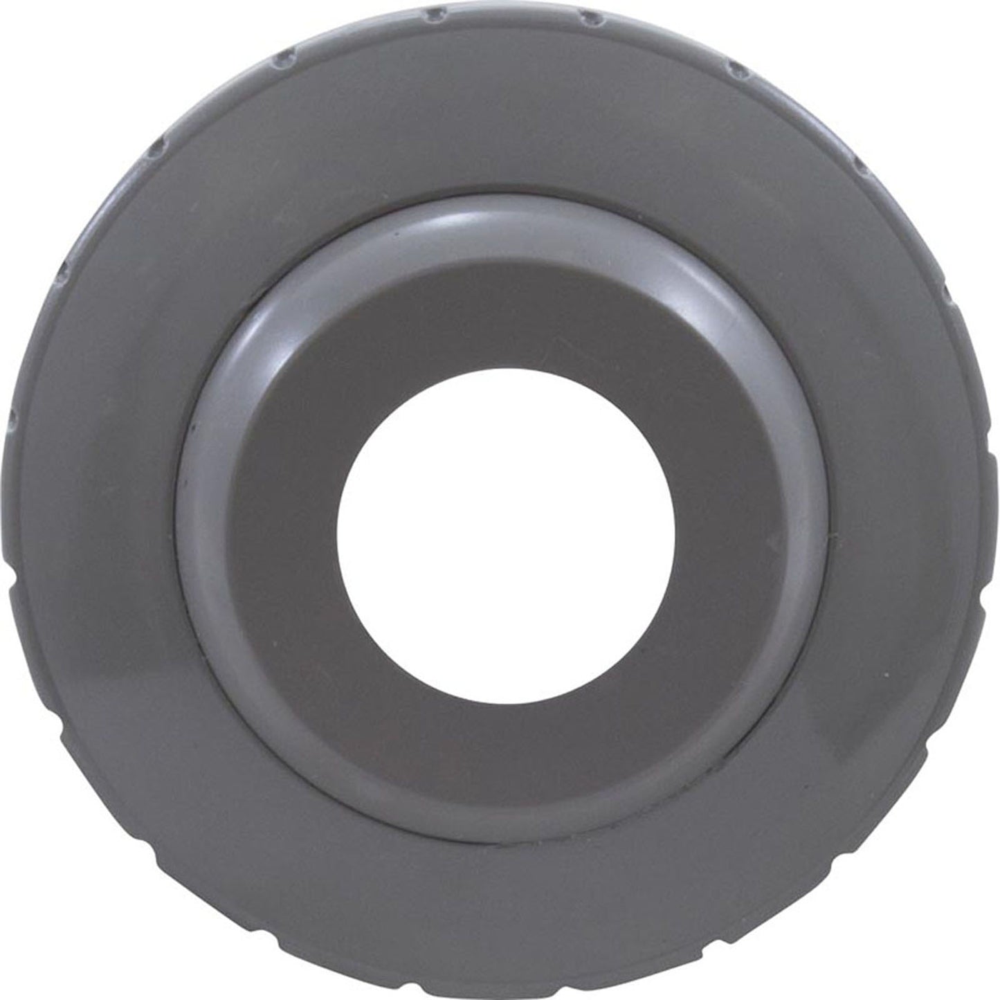 Accesorio de globo ocular, WW, 1-1/2"mpt, 2-3/8"fd, orificio de 3/4", gris oscuro