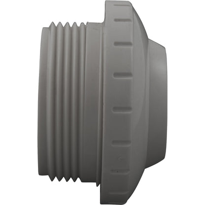 Accesorio de globo ocular, WW, 1-1/2"mpt, 2-3/8"fd, orificio de 3/4", gris oscuro