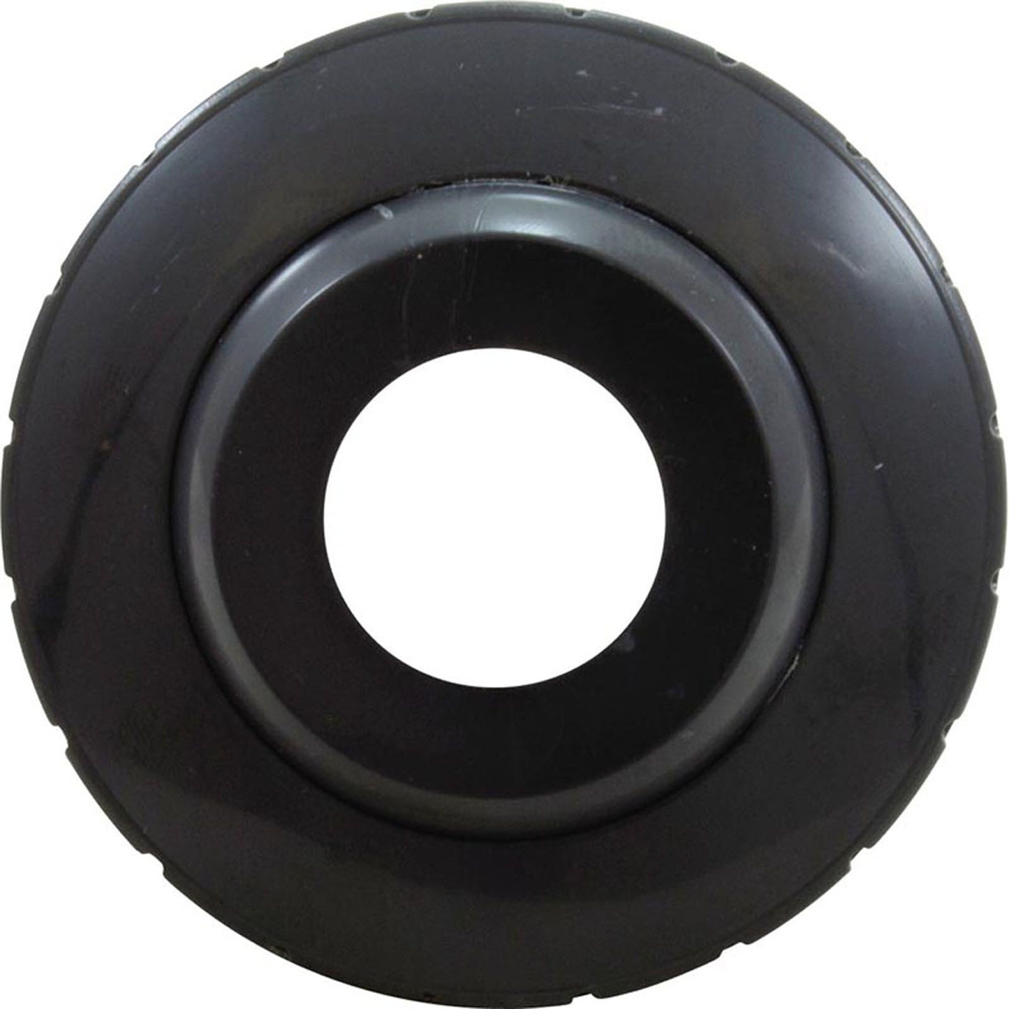 Raccord à œil, WW, 1-1/2" mpt, 2-3/8"fd, 3/4" orifice, gris foncé