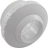 Accesorio de globo ocular, WW, 1-1/2"mpt, 2-3/8"fd, orificio de 1", blanco