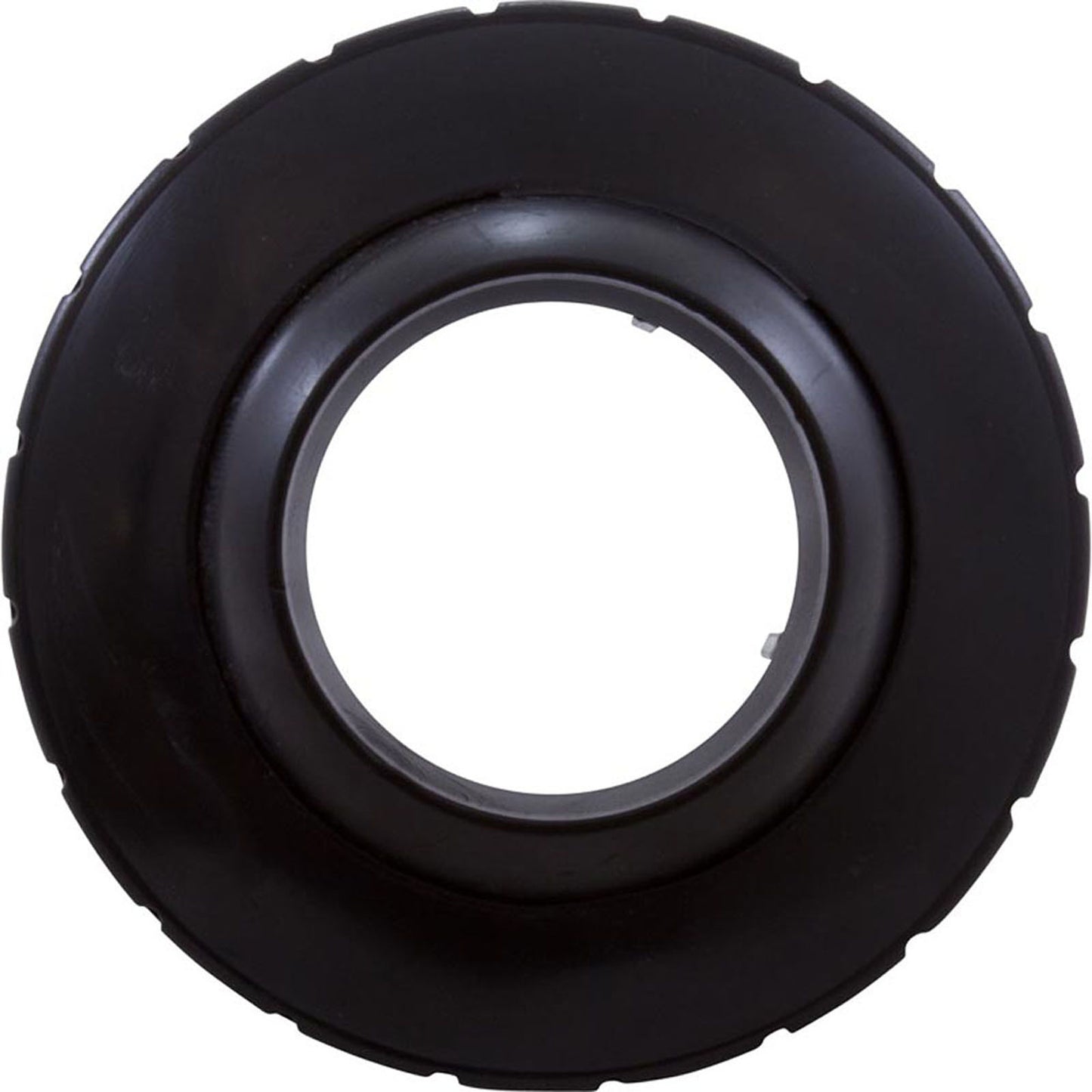 Accesorio de globo ocular, WW, 1-1/2"mpt, 2-3/8"fd, orificio de 1", negro