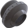 Eyeball Fitting, WW, 1-1/2"mpt, 2-3/8"fd, 1"Orifice, Gray