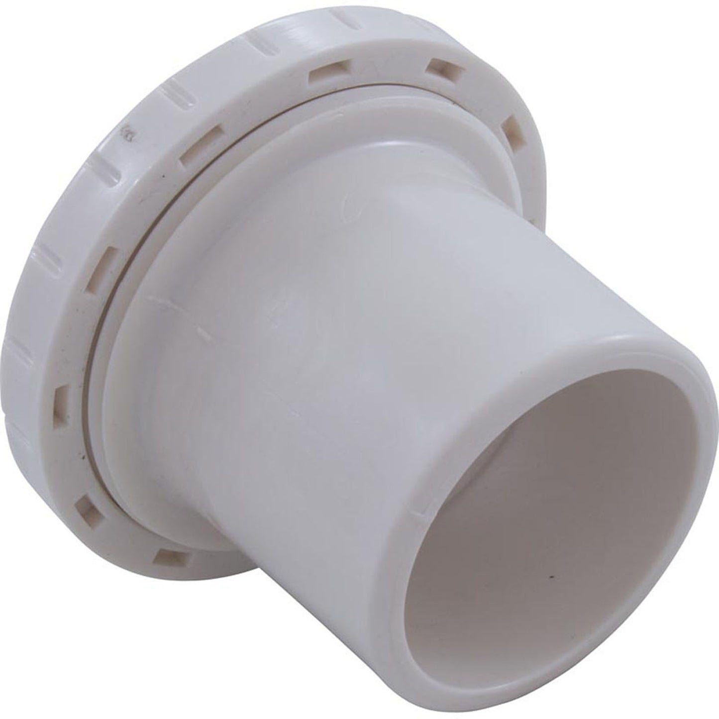 Accesorio de globo ocular, WW, 1-1/2" interior, 2-3/8" fd, orificio de 3/4", blanco