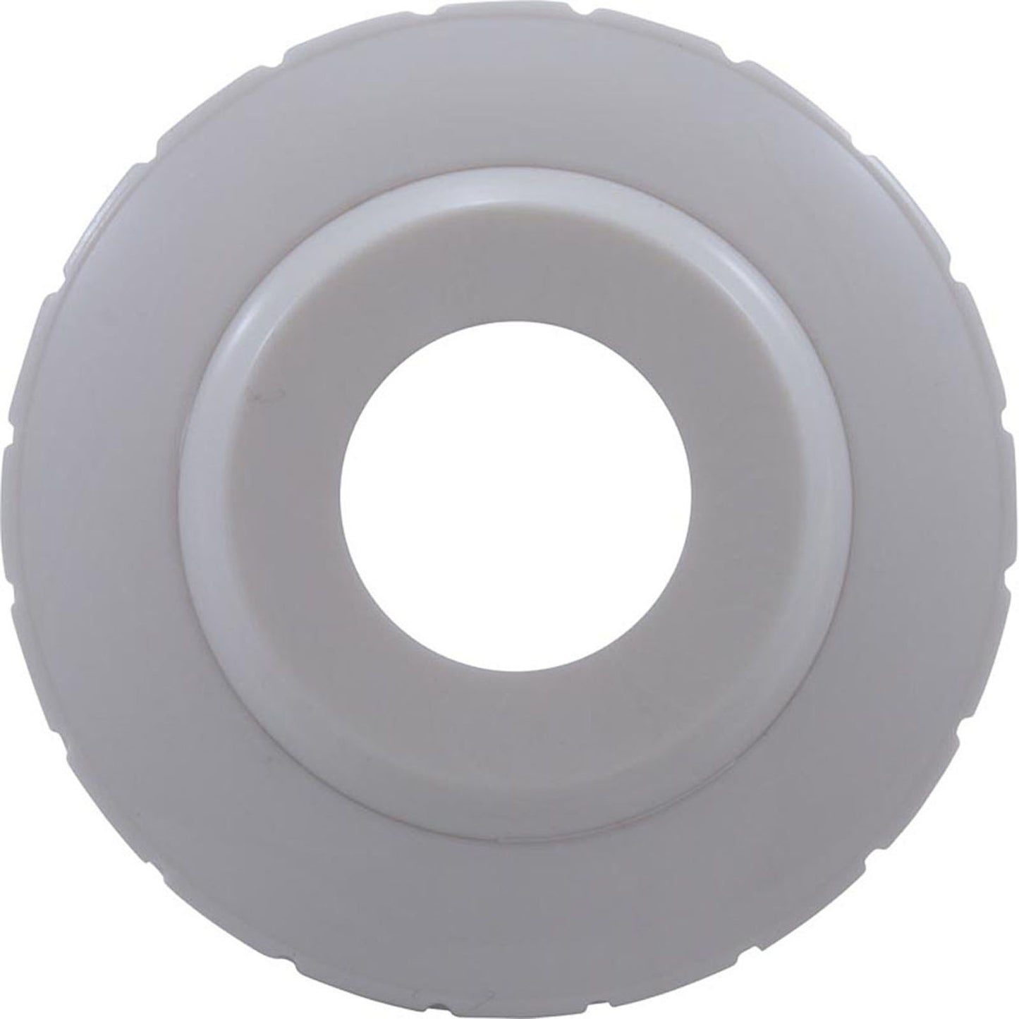 Accesorio de globo ocular, WW, 1-1/2" interior, 2-3/8" fd, orificio de 3/4", blanco