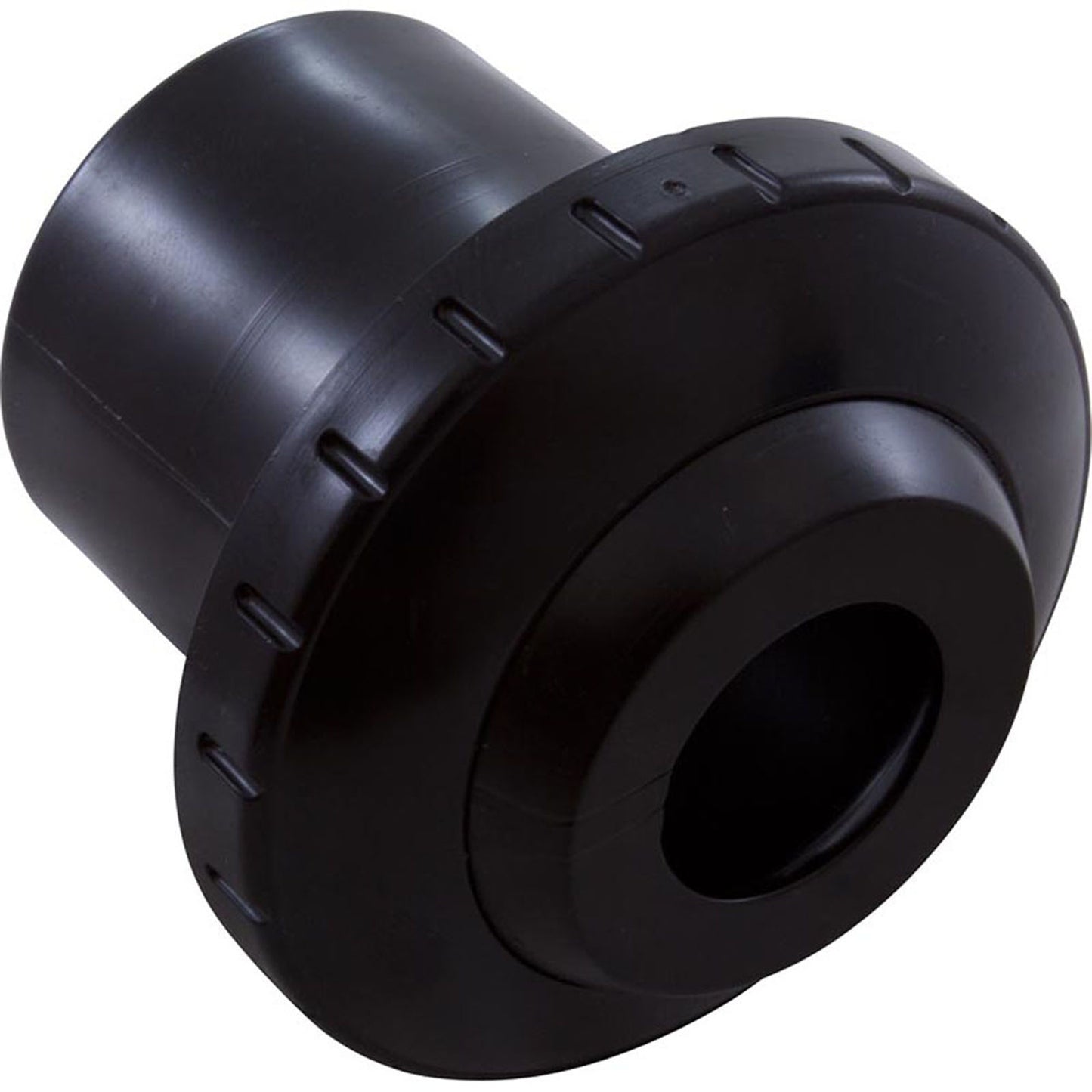 Raccord à globe oculaire, WW, 1-1/2" Insider, 2-3/8" fd, 3/4" Orifice, Blk