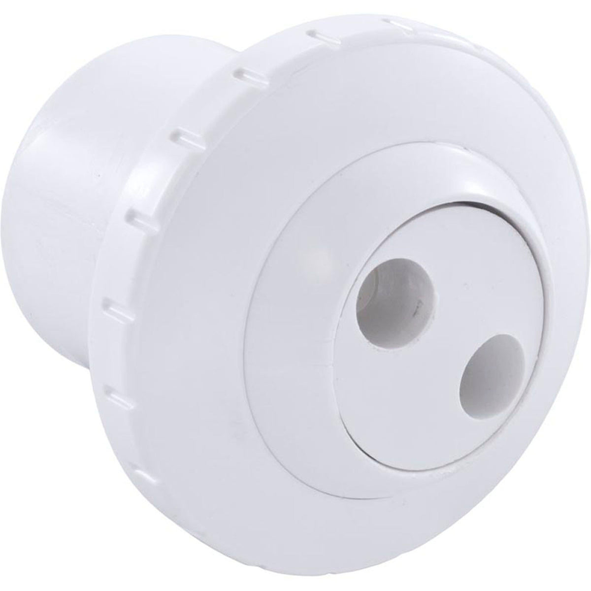 Eyeball Fitting, WW, 1-1/2"Insider, 2-3/8"fd, Pulsator, White