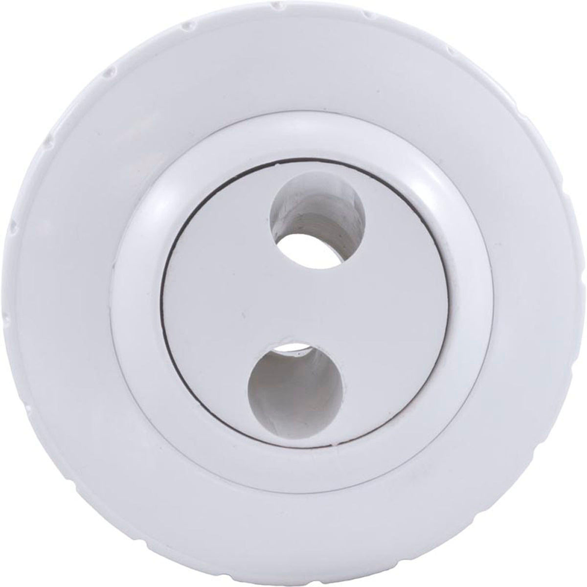 Eyeball Fitting, WW, 1-1/2"Insider, 2-3/8"fd, Pulsator, White