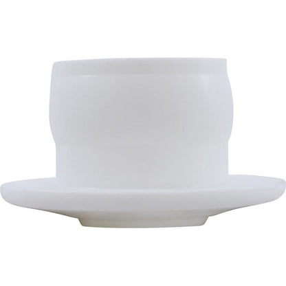 Accesorio de globo ocular, autoalineable WW, 1-1/2" interior, 2-1/2" fd, blanco