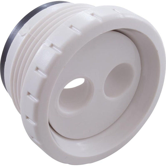 Raccord à œil, WW, 1-1/2"mpt, 2-1/4"fd, Plstr, blanc