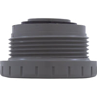 Eyeball Fitting, WW, 1-1/2"mpt, 2-1/4"fd, Plstr, Gry