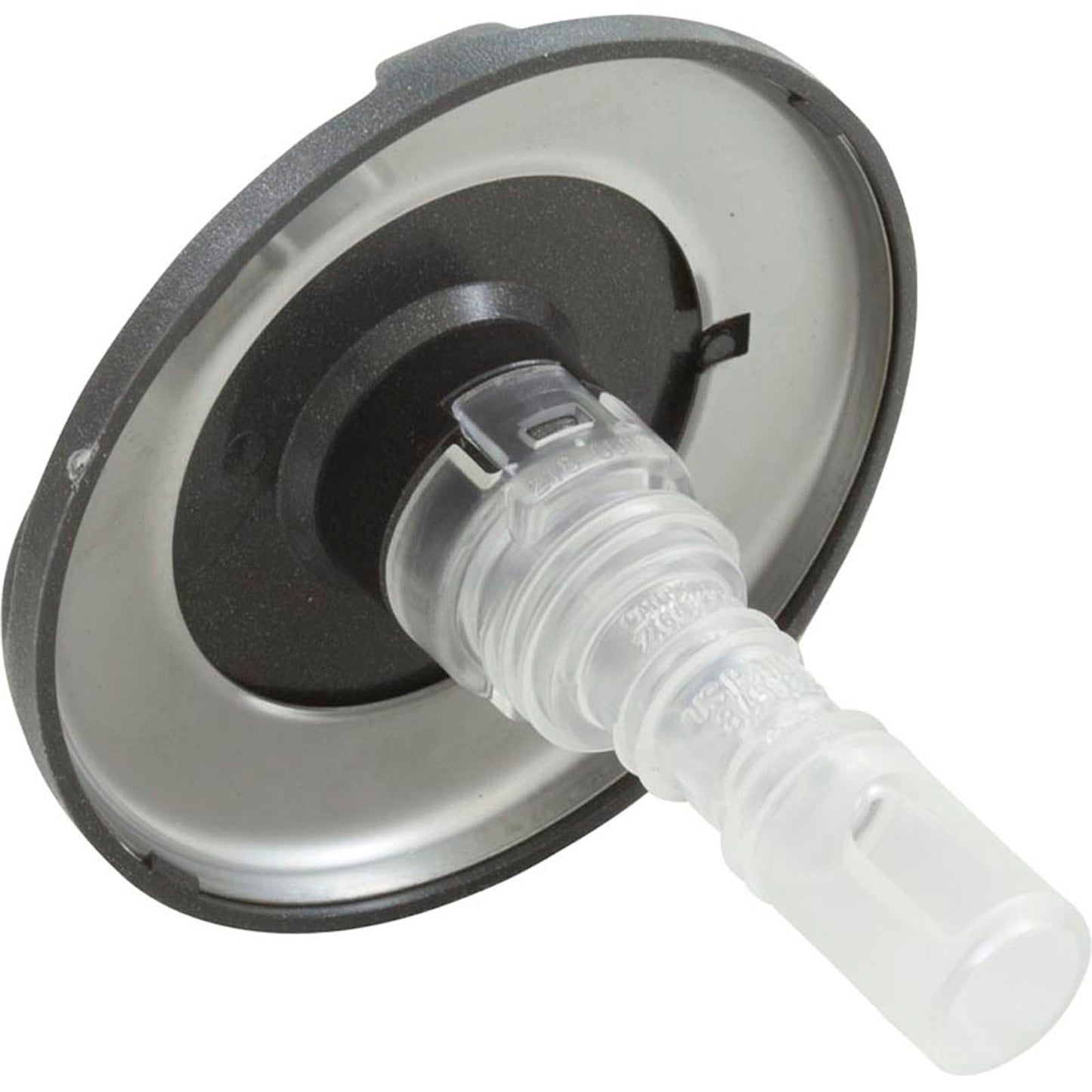 Jet Intl, WW Cluster Storm Glo, Swrl, 3-5/16"fd, Rfld, SS/Dk Gry