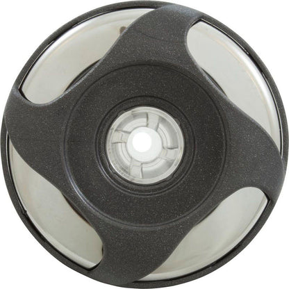 Jet Intl, WW Cluster Storm Glo, Swrl, 3-5/16"fd, Rfld, SS/Dk Gry