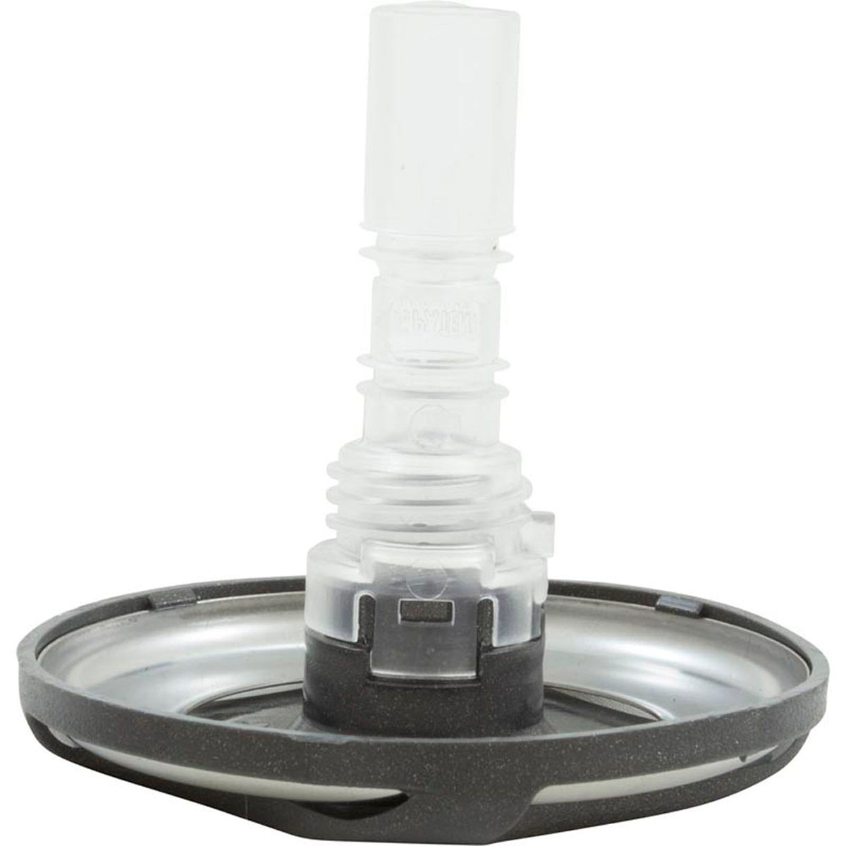 Jet Intl, WW Cluster Storm Glo, Swrl, 3-5/16"fd, Rfld, SS/Dk Gry
