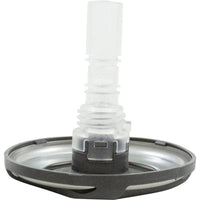 Jet Intl, WW Cluster Storm Glo, Swrl, 3-5/16"fd, Rfld, SS/Dk Gry