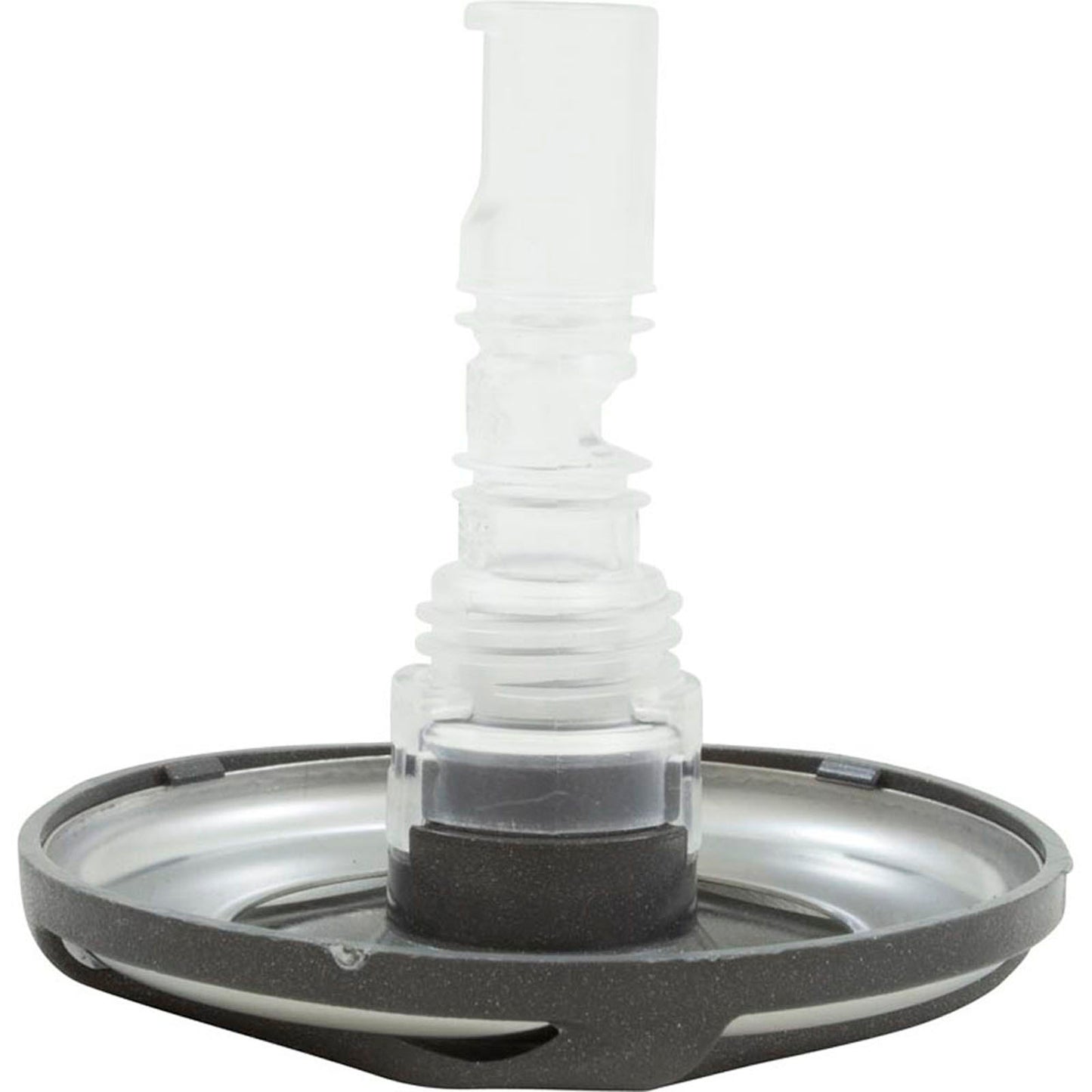 Jet Intl, WW Cluster Storm Glo, Swrl, 3-5/16"fd, Rfld, SS/Dk Gry