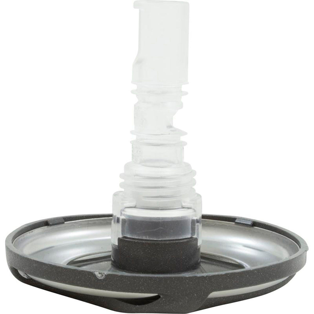 Jet Intl, WW Cluster Storm Glo, Swrl, 3-5/16"fd, Rfld, SS/Dk Gry