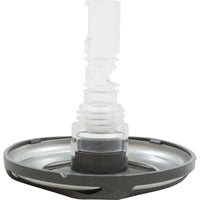 Jet Intl, WW Cluster Storm Glo, Swrl, 3-5/16"fd, Rfld, SS/Dk Gry