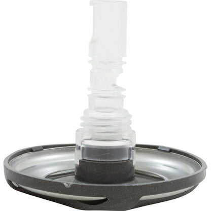 Jet Intl, WW Cluster Storm Glo, Swrl, 3-5/16"fd, Rfld, SS/Dk Gry