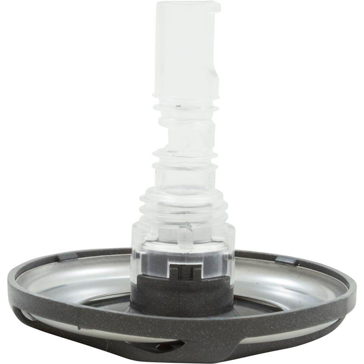 Jet Intl, WW Cluster Storm Glo, Swrl, 3-5/16"fd, Rfld, SS/Dk Gry