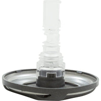Jet Intl, WW Cluster Storm Glo, Swrl, 3-5/16"fd, Rfld, SS/Dk Gry