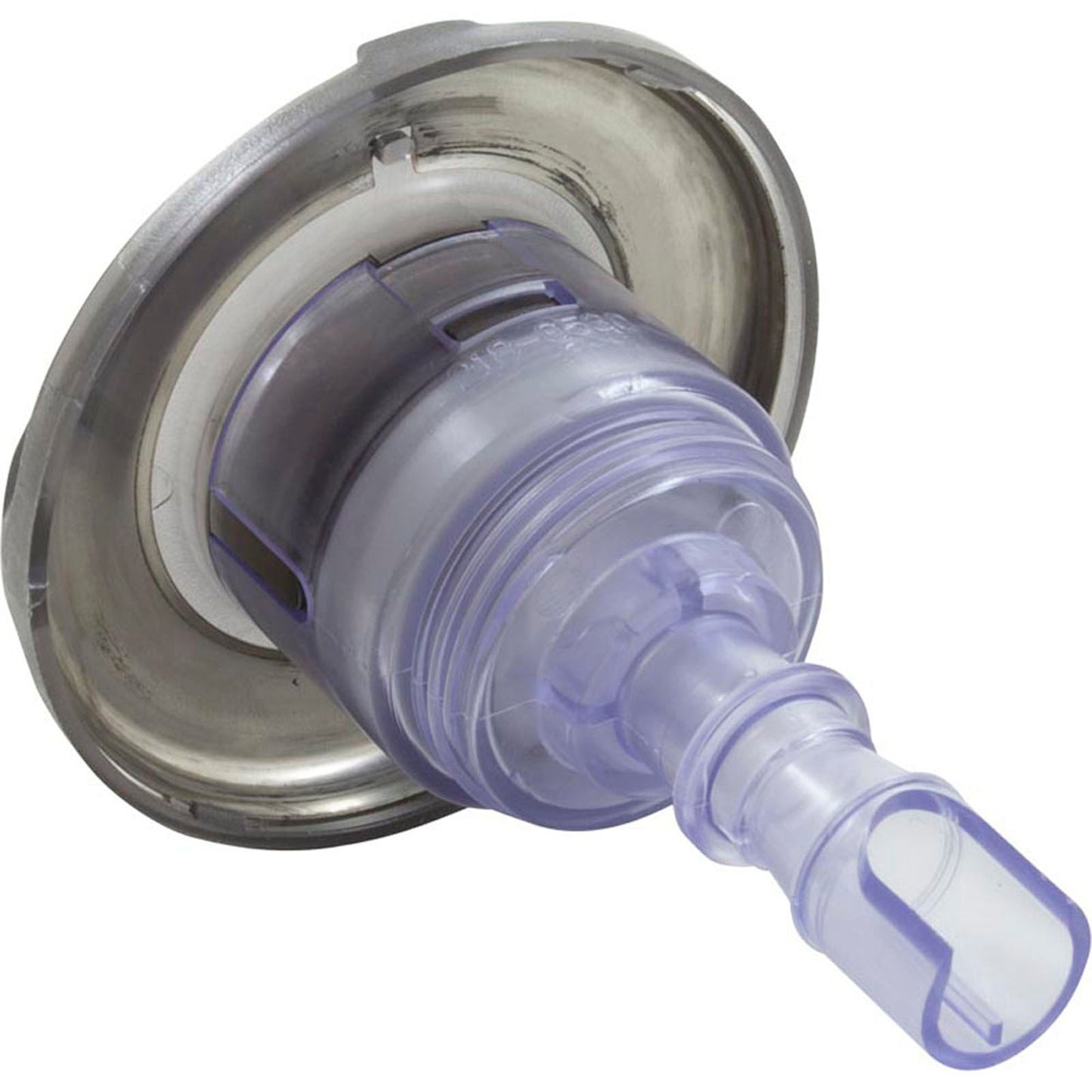 Jet Intl, WW Mini Storm Glo, Swirl, 3-3/16"fd, Mass, SS/LtGry