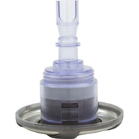 Jet Intl, WW Mini Storm Glo, Swirl, 3-3/16"fd, Mass, SS/LtGry