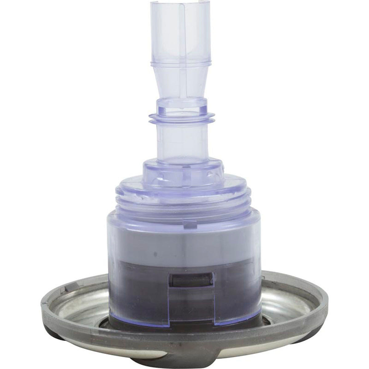 Jet Intl, WW Mini Storm Glo, Swirl, 3-3/16"fd, Mass, SS/LtGry
