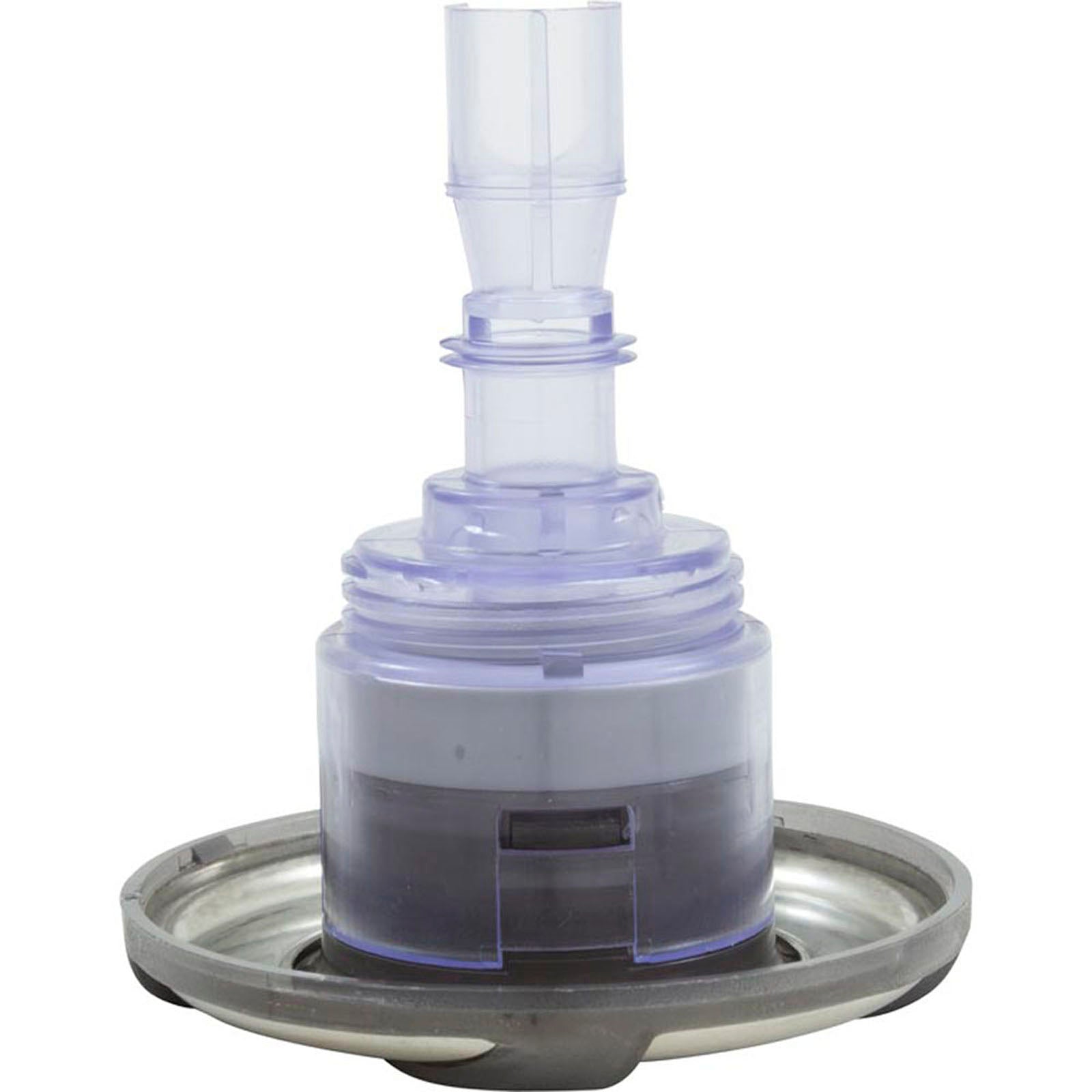 Jet Intl, WW Mini Storm Glo, Swirl, 3-3/16"fd, Mass, SS/LtGry