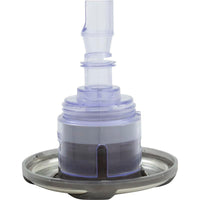 Jet Intl, WW Mini Storm Glo, Swirl, 3-3/16"fd, Mass, SS/LtGry