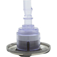Jet Intl, WW Mini Storm Glo, Swirl, 3-3/16"fd, Mass, SS/LtGry