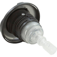 Jet Intl, WW Poly Storm Glo, Swrl, 3-5/8"fd, Mass, DkGry/Clr, Thd