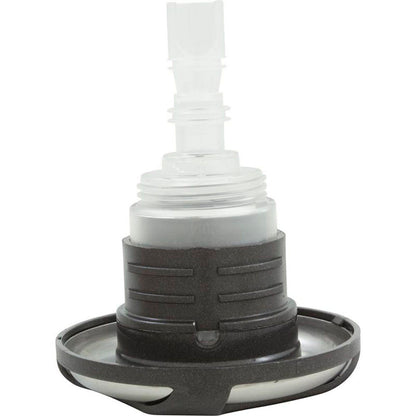 Jet Intl, WW Poly Storm Glo, Swrl, 3-5/8"fd, Mass, DkGry/Clr, Thd