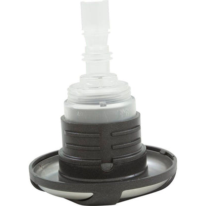 Jet Intl, WW Poly Storm Glo, Swrl, 3-5/8"fd, Mass, DkGry/Clr, Thd