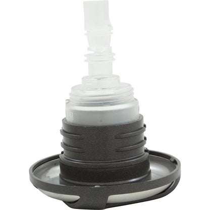 Jet Intl, WW Poly Storm Glo, Swrl, 3-5/8"fd, Mass, DkGry/Clr, Thd