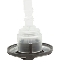 Jet Intl, WW Mini Storm Glo, Swirl, 3-3/16"fd, Rfld, SS/DkGry, Thd