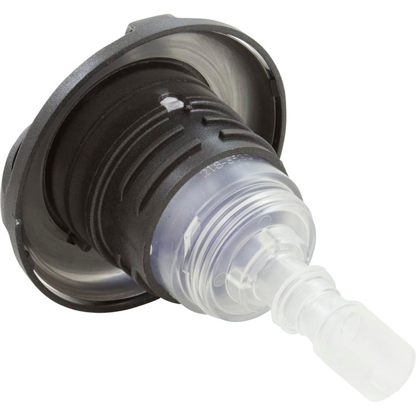 Jet Intl, WW Poly Storm Glo, Swrl, 3-5/8"fd, Mass, SS/DkGry, Thd