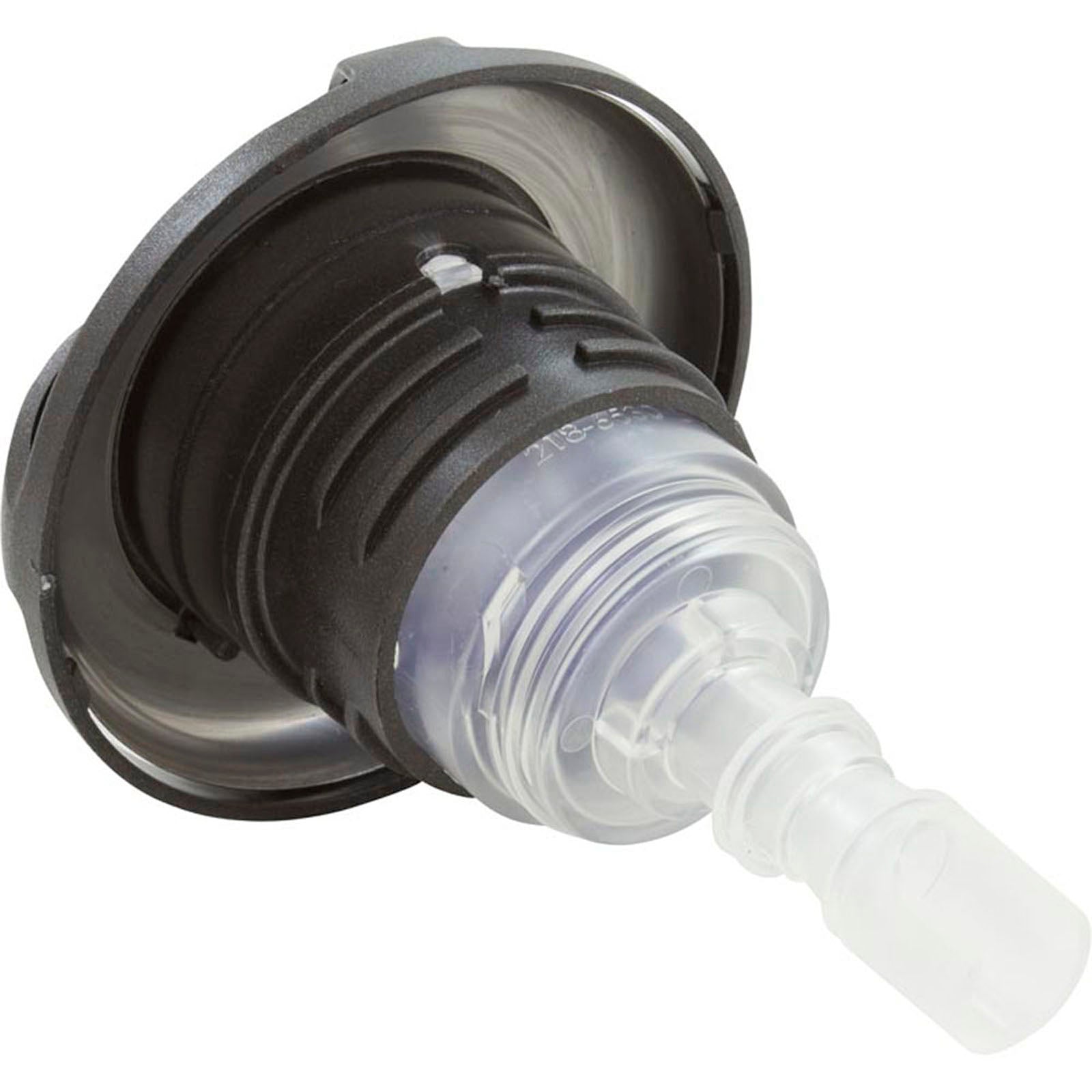 Jet Intl, WW Poly Storm Glo, Swrl, 3-5/8"fd, Mass, SS/DkGry, Thd