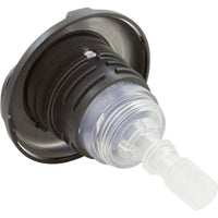 Jet Intl, WW Poly Storm Glo, Swrl, 3-5/8"fd, Mass, SS/DkGry, Thd