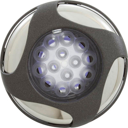 Jet Intl, WW Poly Storm Glo, Swrl, 3-5/8"fd, Mass, SS/DkGry, Thd